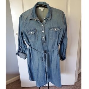 Maternity denim Dress